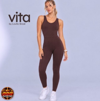 Macacão esportivo feminino Lovito